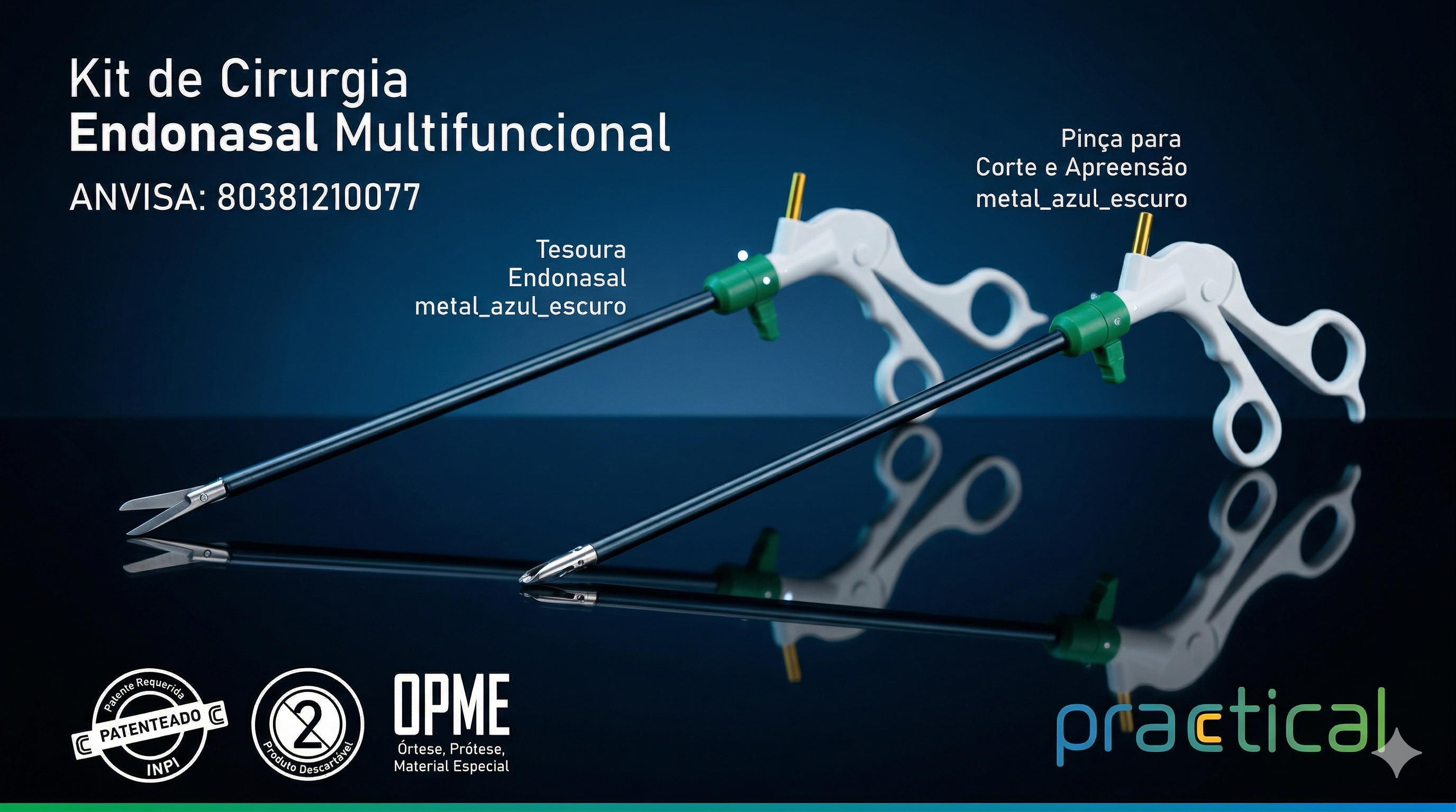 Kit Cirurgia Endonasal Multifuncional